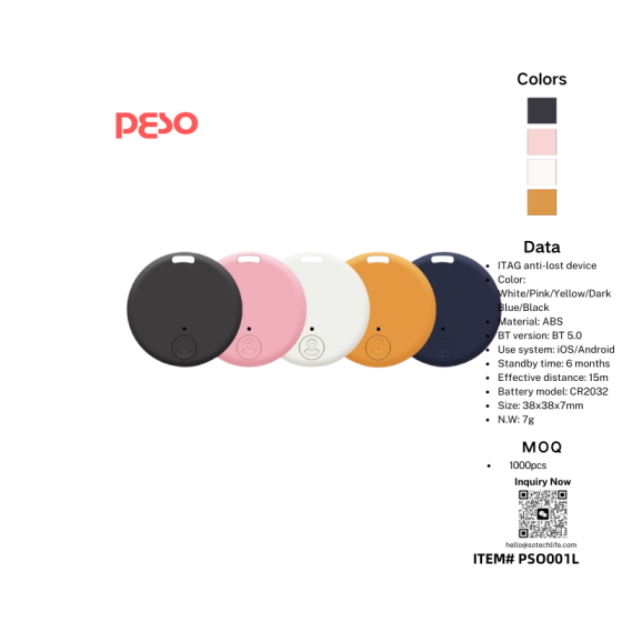 Tuya Bluetooth SOS Pet Locator