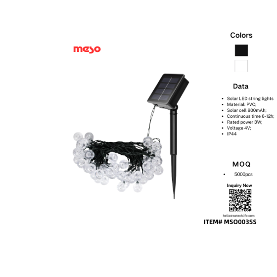 christmas solar string light