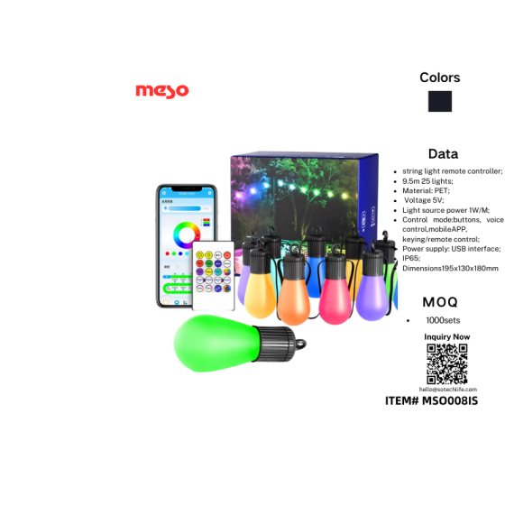 Intelligent christmas string light